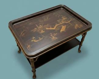 Theodore Alexander Chinoiserie Tray Top Coffee Table second image