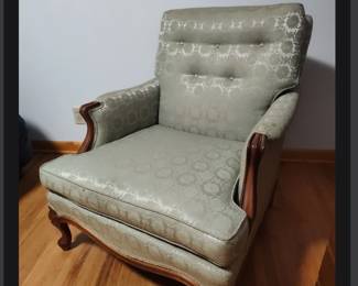Mid century upholstered chairs