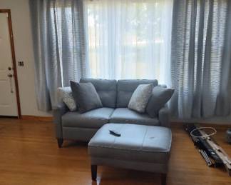 Pottery barn style loveseat