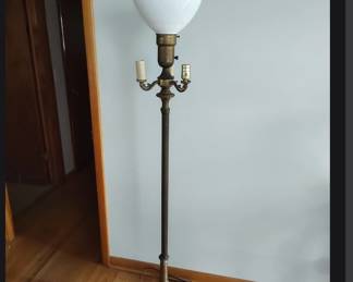 Gorgeous brass floor lamp