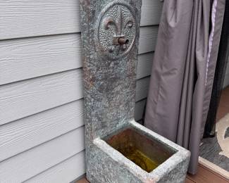 Outdoor Water Feature. Photo 2 of 2.
