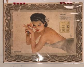 Esquire "Varga Girl" Calendar, 1942.