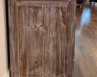 Arhaus Rustic Oak Buffet. Measures 83" W x 20" D x 36" H. Photo 5 of 6.