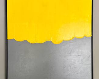 Untitled Acrylic on Canvas. Measures 48" x 48".