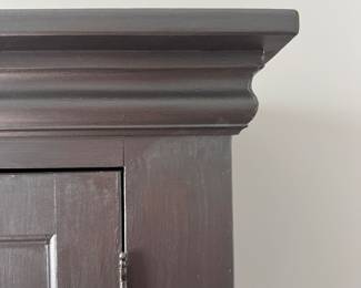 Crate & Barrel Small Armoire. Measures 39" W x 17" D x 59" H. Photo 3 of 4.