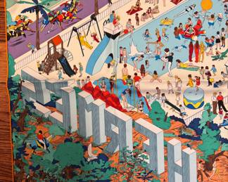 Hermes On The Beach Silk Scarf by Ugo Bienvenu. Photo 2 of 2. 