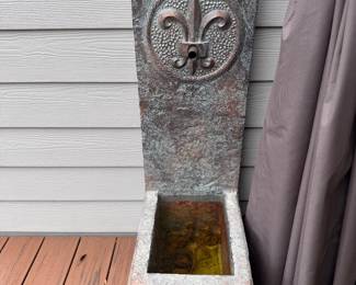 Outdoor Water Feature. Photo 1 of 2.