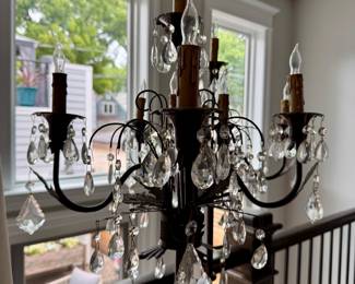 Arhaus Candelabra Table Lamp - 2 Available. Each Measures 28" H. Photo 2 of 3.