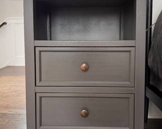 Crate & Barrel Bedside Table - 2 Available. Each Measures 24" W x 16" D x 32". Photo 1 of 2.
