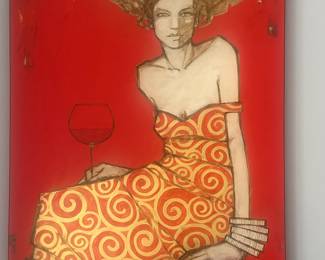 David Warecki Acrylic on Canvas.