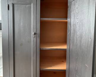 Crate & Barrel Small Armoire. Measures 39" W x 17" D x 59" H. Photo 2 of 4.