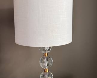 Stacked Crystal Ball Table Lamp - 2 Available. Each Measures 26" H. Photo 1 of 2.