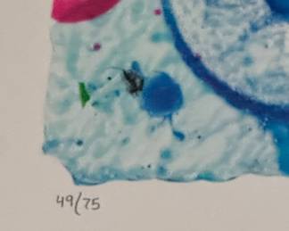"Sleepover Homies Night," Giclee & Screenprint, Hand Signed by Tom Everhart. Edition 49/75. Photo 2 of 3.