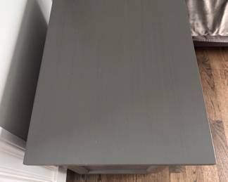 Crate & Barrel Bedside Table - 2 Available. Each Measures 24" W x 16" D x 32". Photo 2 of 2.
