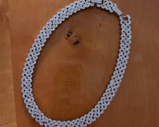 Swarovski Pave Crystal Necklace. Photo 1 of 2. 