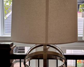 Pair of "Go Spiral" Table Lamps. Each Measures 29" H. Photo 2 of 2.