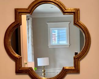 Uttermost Lourosa Mirror. Measures 36" W x 36" H.