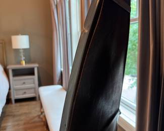 Standing Floor Mirror. Measures 60" H. Photo 4 of 4.