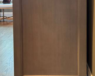 Crate & Barrel Harbor Dove Grey Dresser. Measures 55" W x 23" D x 36" H. Photo 2 of 4.