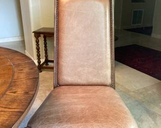 4 Leather Dining Chairs