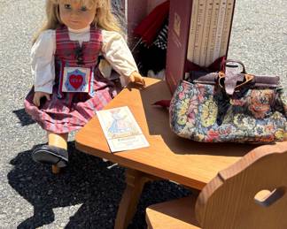 American girl Kirsten with original accessories