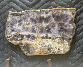 Amethyst slab