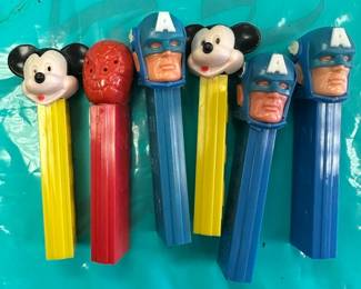 VINTAGE PEZZ DISPENSERS