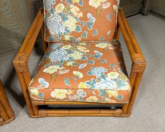 MCM Bamboo Chair