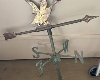 Heavy weather vane top