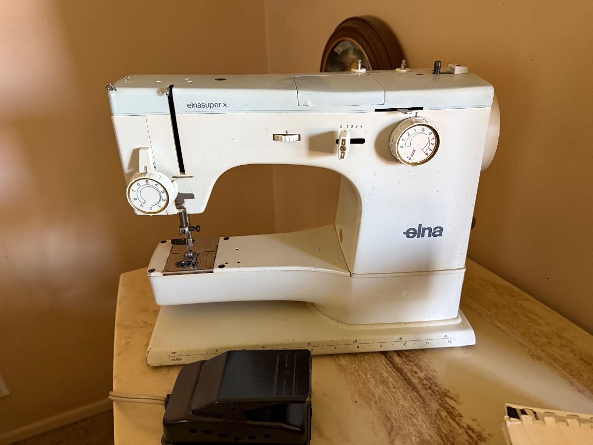 Swiss made Elna sewing machine