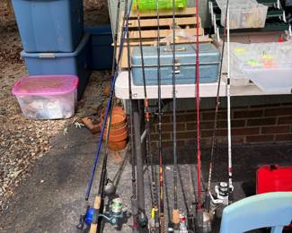 Fishing poles