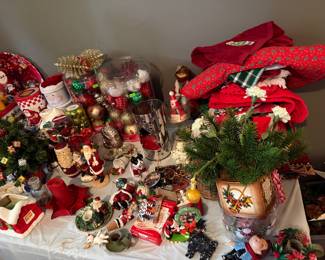 Vtg and new Christmas items