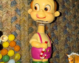 Tubby boy Christmas bobble head 