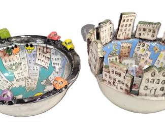 Nisha cityscape bowls