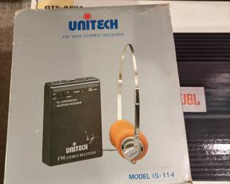 Unitech walkman still in box