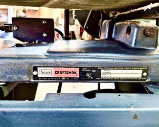 Craftsman Model 113.225931 Disc Sander