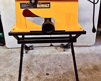 Dewalt DW744 Table Saw & Stand 500
