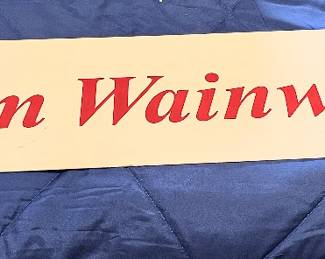 Adam Wainwright, St. Louis Cardinals autographed Metal Sign