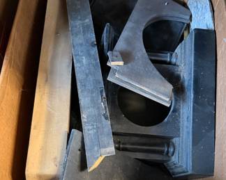 Wooden clock parts