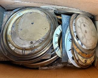 Antique Clock Dial parts
