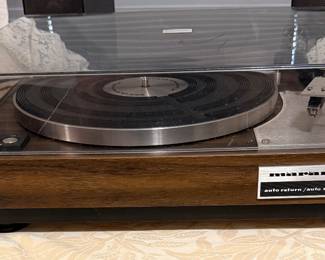 Marantz 6100 turntable, works just needs new belt shown installed