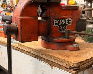 Parker P4 4" Vintage Quality bench vise