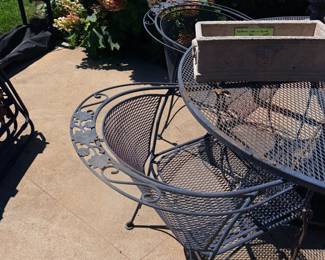 Items Located On The Back Patio