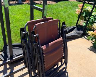 Items Located On The Back Patio