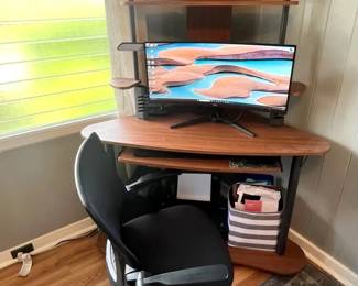 KFF059 Gamer’s Office Set Up With Nice HP Pavilion Gaming Computer!
