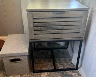 KFF030 End Table And File Organizer