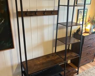 KFF008 Entryway Coat & Shoe Rack