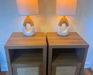 KFF029 Boho End Tables & Lamps