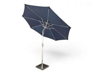 67 10RoundMarketUmbrellawTiltFunctionStainlessSteelBase