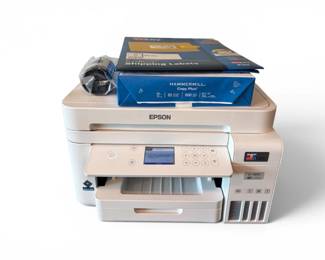 137 EpsonEcoTankET3850WirelessAllinOnePrinterwSupplies